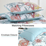 Jazzy Quilted bedspread and pillowcovers set: Express Your Personality - Queen size - 45-Degree Angle