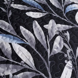 Whimsical Quilted bedspread and pillowcovers set: Add Fun to Your Space - Queen size - Side View