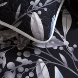 Whimsical Quilted bedspread and pillowcovers set: Add Fun to Your Space - Queen size - Close-Up Angle