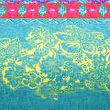 Colorful Quilted bedspread and pillowcovers set: Add a Splash of Color - Queen size - Extra Image
