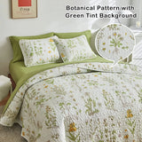 Artistic Quilted coverlet and pillowcovers set: Unleash Your Creativity - Queen size - Side View