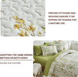 Artistic Quilted coverlet and pillowcovers set: Unleash Your Creativity - Queen size - 45-Degree Angle