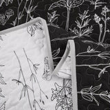 Cultured Quilted Coverlet and Pillowcases Set: Style Meets Functionality - Queen size - Low Angle