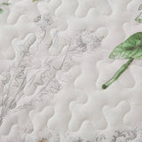 Artisan Quilted Coverlet and Pillowcases Set: A Masterpiece for Your Bed - Queen size - Low Angle