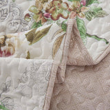 Artisan Quilted Coverlet and Pillowcases Set: A Masterpiece for Your Bed - Queen size - Extra Image