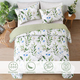 Fancy Quilted coverlet and pillowcovers set: Stylish Bedroom Update - Queen size - Front View