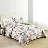 Zen Quilted bedspread and pillowcovers set: Find Your Inner Peace - Queen size - Front View