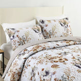 Zen Quilted bedspread and pillowcovers set: Find Your Inner Peace - Queen size - Side View
