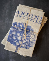 casa-verde-tea-towel-vintage-linen-cott-le-jardinier - Side View