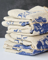 casa-verde-tea-towel-vintage-linen-cott-le-jardinier - Top-Down View