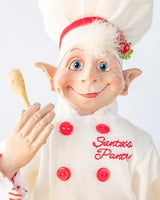 Santas Pantry Commis Chef Aramis 40cm - Front View