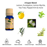 Amrita Court Pure and Essential Oils Breathe Easy 10ml - Top-Down View