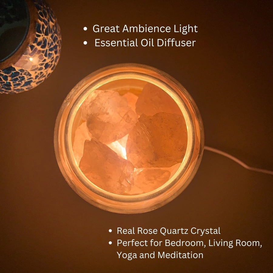 Aurora Crystal Diffuser - Rose Quartz, image 2