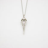 Gift Box - Cone White Gold Aroma Necklace + Purify Oil Blend