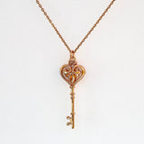 Gift Box - Key Rose Gold Aroma Necklace + Purify Oil Blend