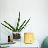 Geometry Cylinder Nebuliser - Waterless Diffuser | Essential oil Burner | Aromatherapy| Home Fragrance - Front View