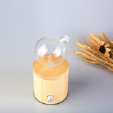 Geometry Cylinder Nebuliser - Waterless Diffuser | Essential oil Burner | Aromatherapy| Home Fragrance - Side View