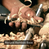 Mt Fuji Nebuliser (Portable) - 100% Bamboo Waterless Diffuser | Essential oil Burner | Aromatherapy| Home Fragrance - Rear View