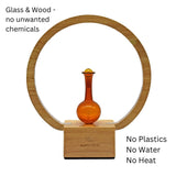 LUNA (Nebuliser+Ringlight) - Waterless Diffuser | Essential oil Burner | Aromatherapy| Home Fragrance - Front View