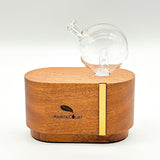 Portable Mini Orb Diffuser Redwood | Waterless Aroma Diffuser | No Plastics Essential Oil Diffusing - Front View