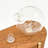 Portable Mini Orb Diffuser Redwood | Waterless Aroma Diffuser | No Plastics Essential Oil Diffusing - Top-Down View