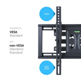 Tilt & Swivel Dual Arms TV Mount Cantilever Wall Bracket 40 46 50 55 56