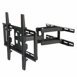 Tilt & Swivel Dual Arms TV Mount Cantilever Wall Bracket 40 46 50 55 56