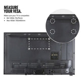 TV Wall Bracket Fixed Tilting For Upto 75" Inch LG Samsung Flat Screen