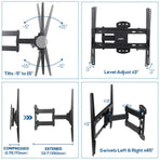 Wall Mount Bracket for 27 - 55 Inch SONY PANASONIC HISENSE KOGAN TCL LCD LED TV