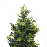 Artificial Potted Topiary Tree 120cm UV Resistant - Low Angle