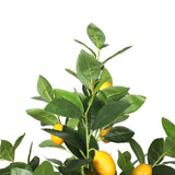 Artificial Lemon Tree (Potted) with Lemons 150cm - Side View