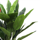 Artificial Bird Of Paradise Plant 150cm (Red Flowers) - Front View