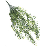 Artificial Hanging Plant (Heart Leaf) UV Resistant 90cm - 45-Degree Angle