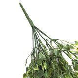 Artificial Hanging Plant (Heart Leaf) UV Resistant 90cm - Top-Down View