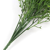 Artificial Hanging Plant (Natural Green) UV Resistant 90cm - Rear View