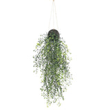 Artificial Hanging Pearls (Potted) 56cm UV Resistant - Front View
