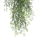 Artificial Hanging Pearls (Potted) 56cm UV Resistant - Side View