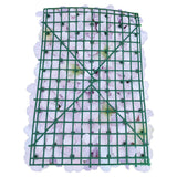 Artificial Flower Wall Backdrop Panel 40cm X 60cm Mixed Pink & White Flowers - 45-Degree Angle