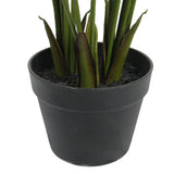 Artificial Modern Bushy Areca Fern Tree 120cm - Front View