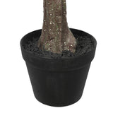 Artificial Eucalyptus Tree (Red Box Eucalyptus Polyanthemos) 150cm - Front View