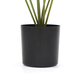 Potted Artificial Split Philodendron Plant With Real Touch Leaves 35cm - 45-Degree Angle