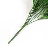 Artificial Daisy Grass Stem UV 30cm - Top-Down View