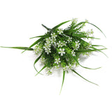 Artificial Daisy Grass Stem UV 30cm - 45-Degree Angle