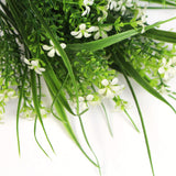 Artificial Daisy Grass Stem UV 30cm - Rear View