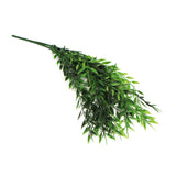 Artificial Bamboo Leaf Stem UV 30cm - Front View
