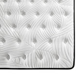 Chiro 7 Zone Latex Euro Top 35cm Pocket Spring Mattress - King Size - Top-Down View