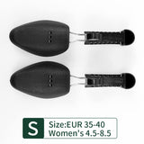 Black Adjustable Shoe Tree for Women's Shoes Small Size EUR 35-40