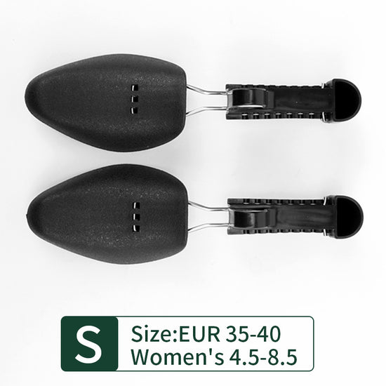 Black Adjustable Shoe Tree for Women's Shoes Small Size EUR 35-40
