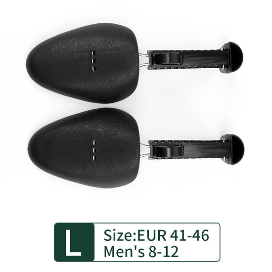 Black Adjustable Shoe Tree for Men's Shoes Large Size EUR 41-46