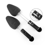 Black Adjustable Shoe Tree for Men's Shoes Large Size EUR 41-46 - 45-Degree Angle